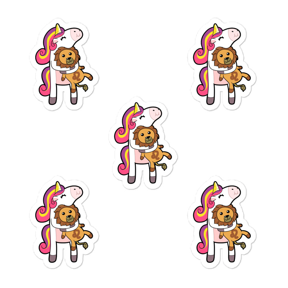 Leo Unicorn Sticker Set by #unicorntrends