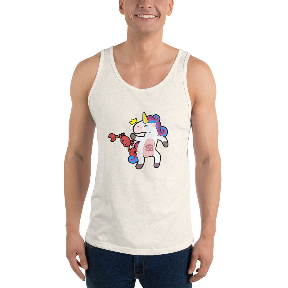 Cancer Unicorn Unisex Tank Top by #unicorntrends