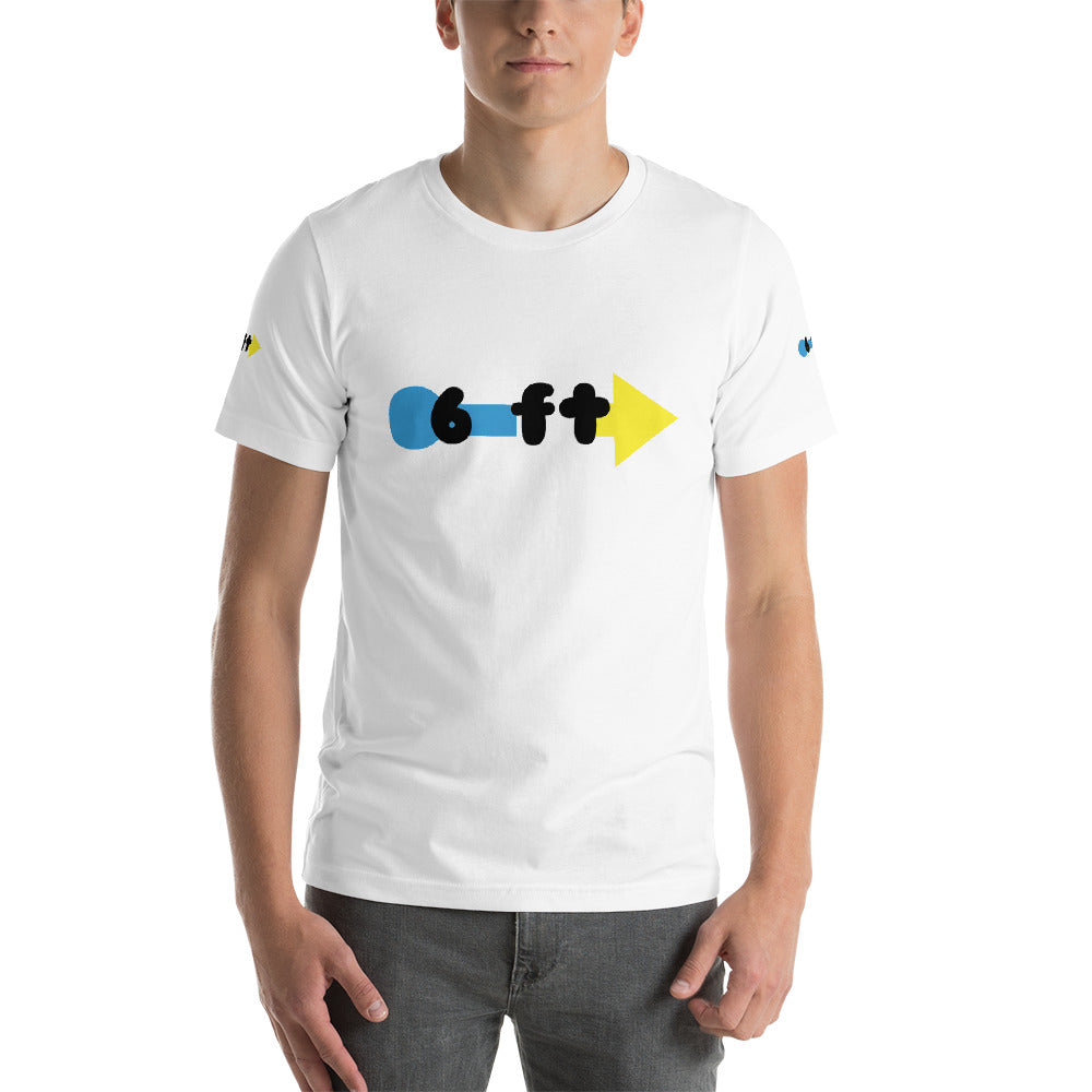 6 ft Radius Unisex T-Shirt by Sovereign