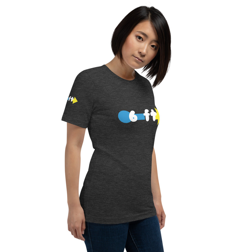 6 ft Radius Unisex T-Shirt by Sovereign