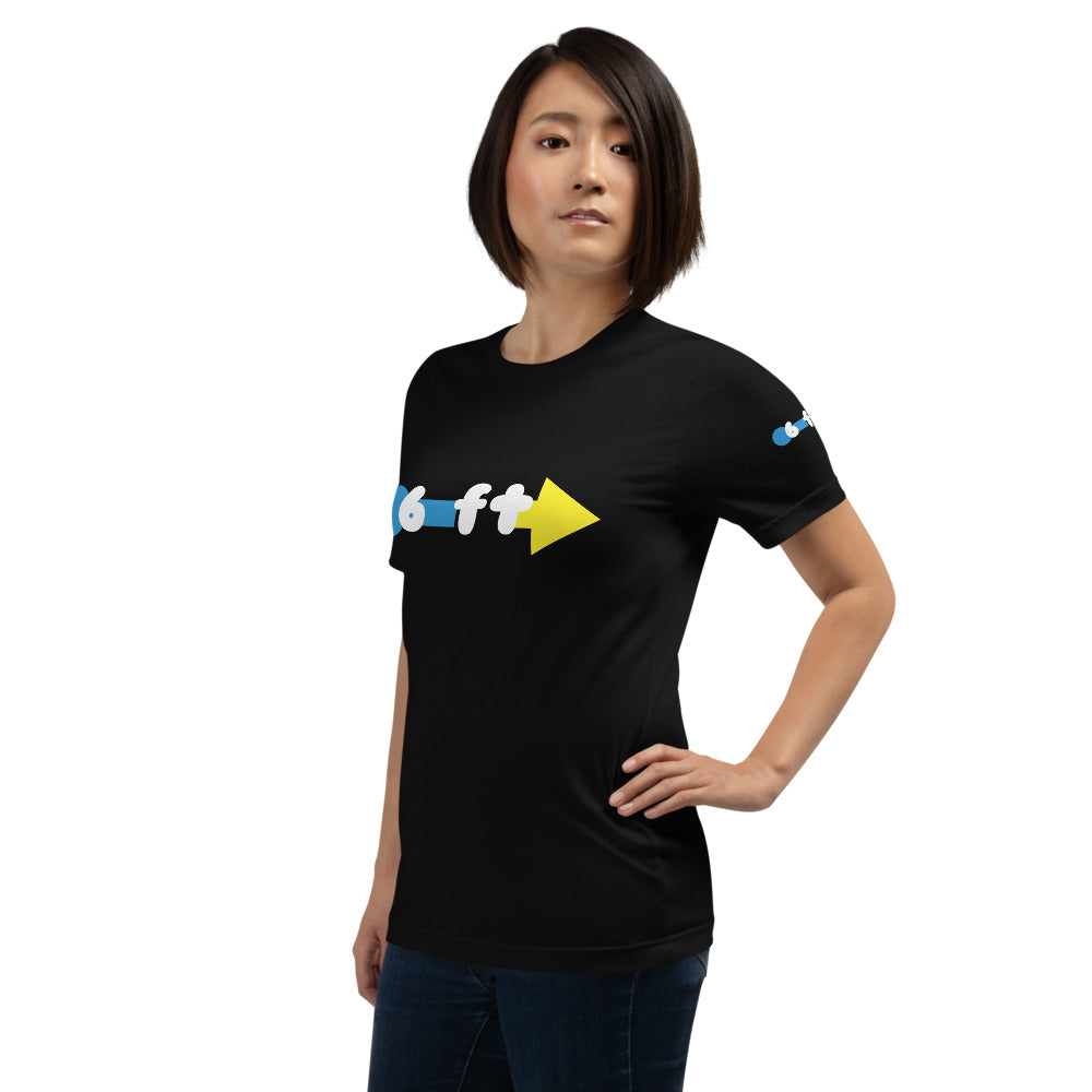 6 ft Radius Unisex T-Shirt by Sovereign