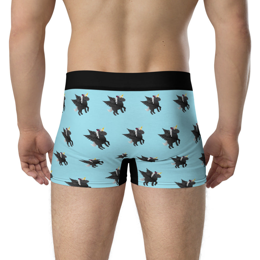 Black Pegasus Unicorn Boxer Briefs by Sovereign