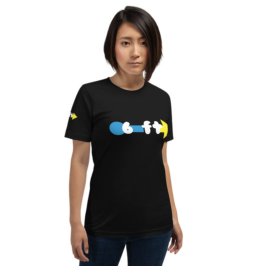 6 ft Radius Unisex T-Shirt by Sovereign