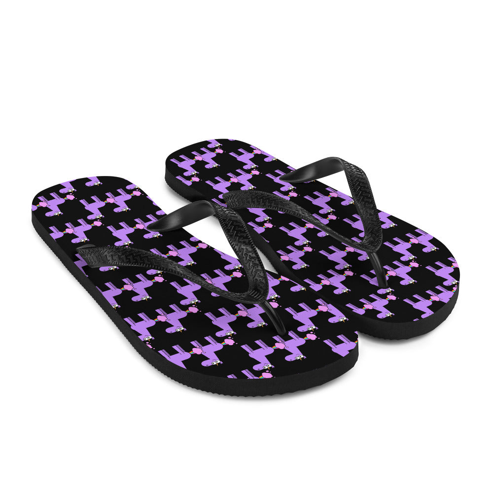 Unicorn Fart Flip-Flops by Be a Unicorn