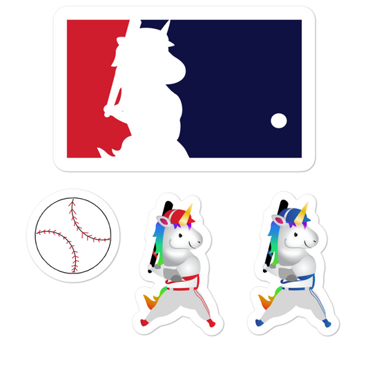 Unicorn Baseball League Stickers by Sovereign