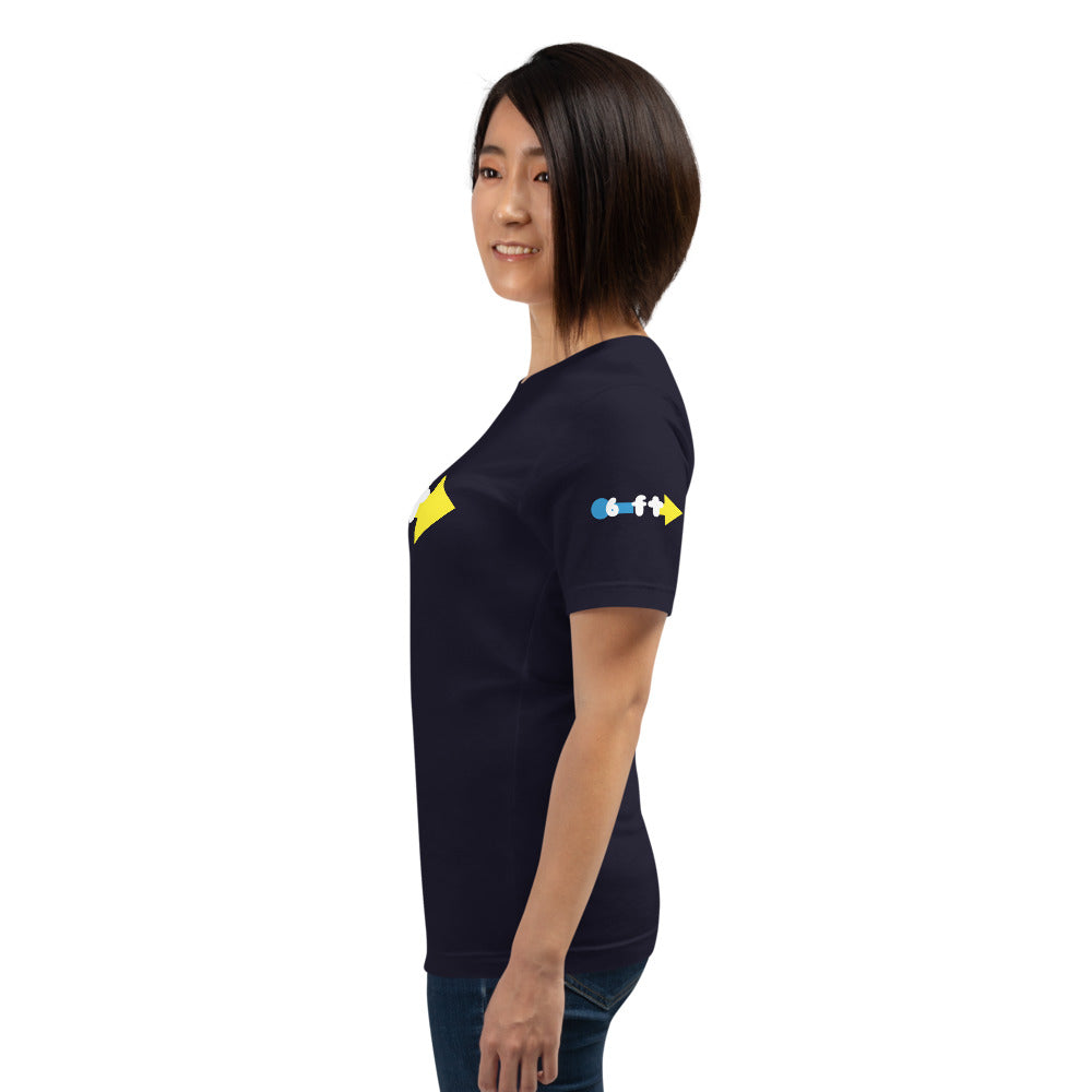 6 ft Radius Unisex T-Shirt by Sovereign