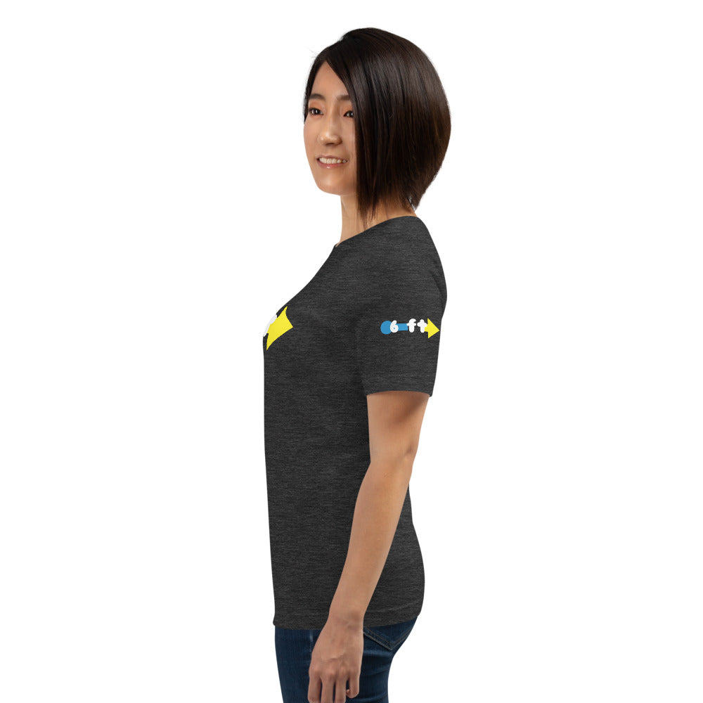 6 ft Radius Unisex T-Shirt by Sovereign