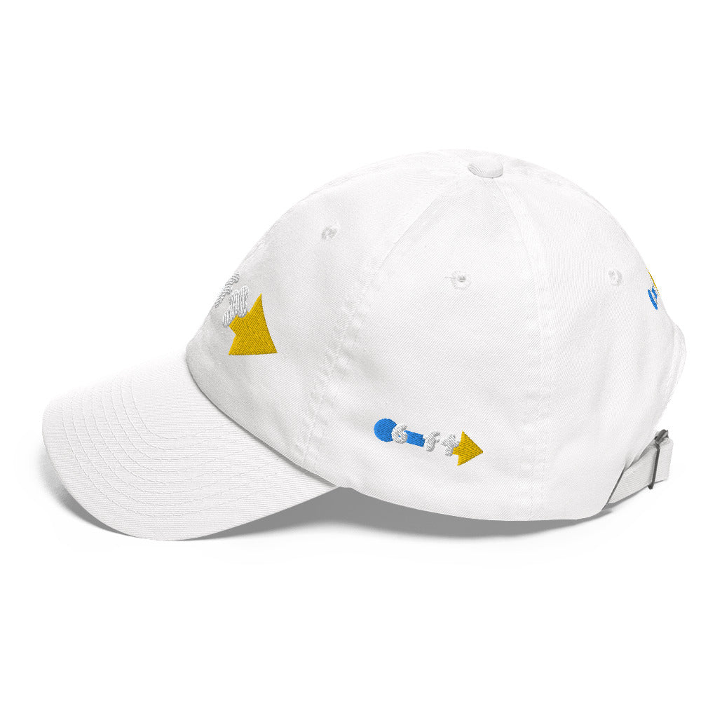 Social Distancing 6ft Radius Dad Cap