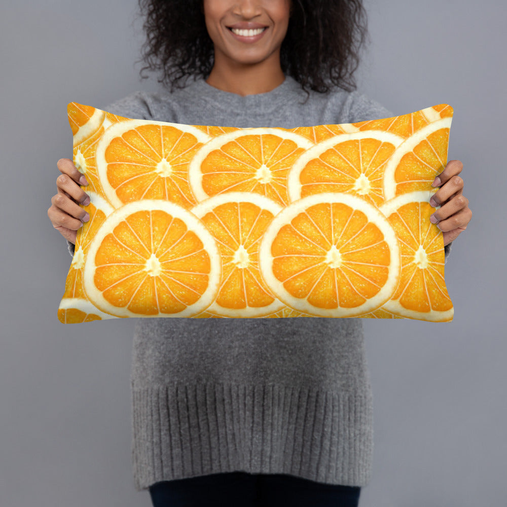 Things that Rhyme with Orange Pillow