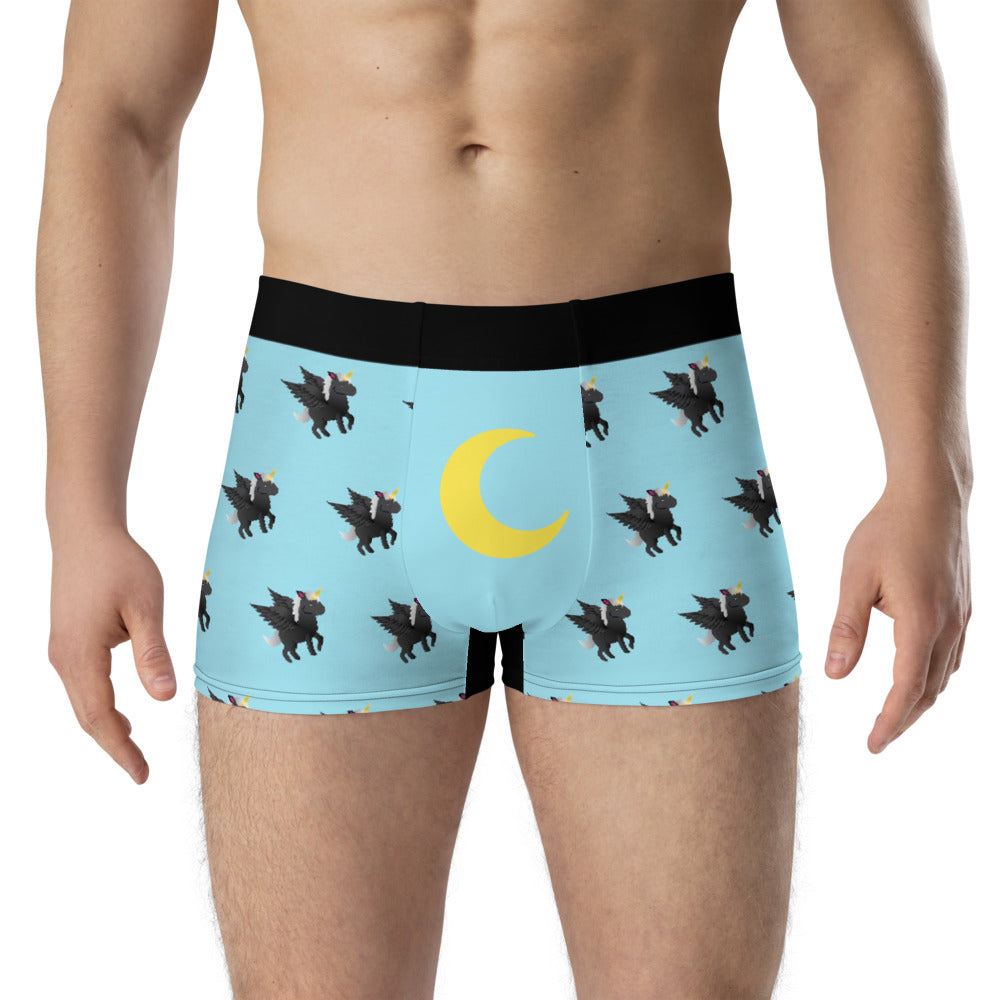 Black Pegasus Unicorn Boxer Briefs by Sovereign