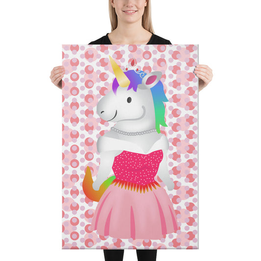 Unicorn Princess Canvas by Sovereign