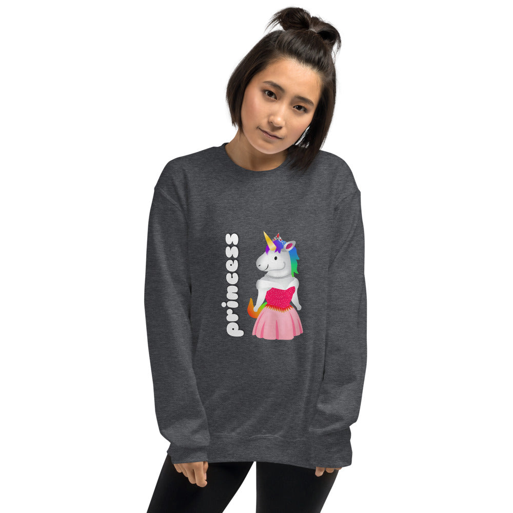 Princess Unicorn Sweatshirt by Sovereign