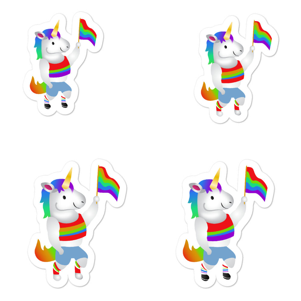 Sovereign Blessing of Pride Unicorns Stickers