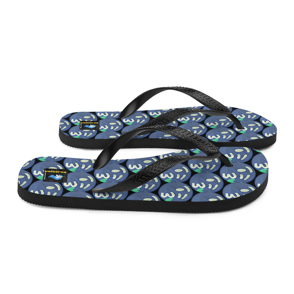 The Opposite of This Emoji Flip-Flops