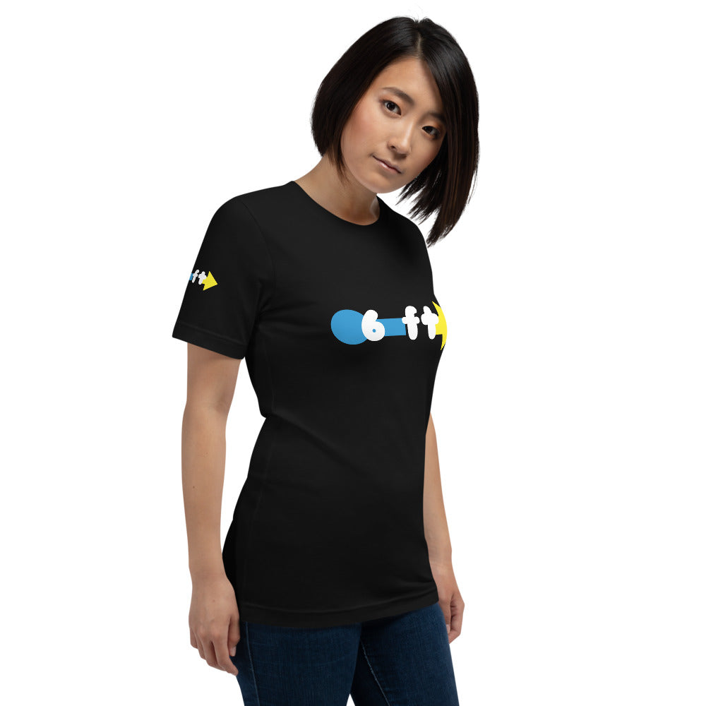 6 ft Radius Unisex T-Shirt by Sovereign