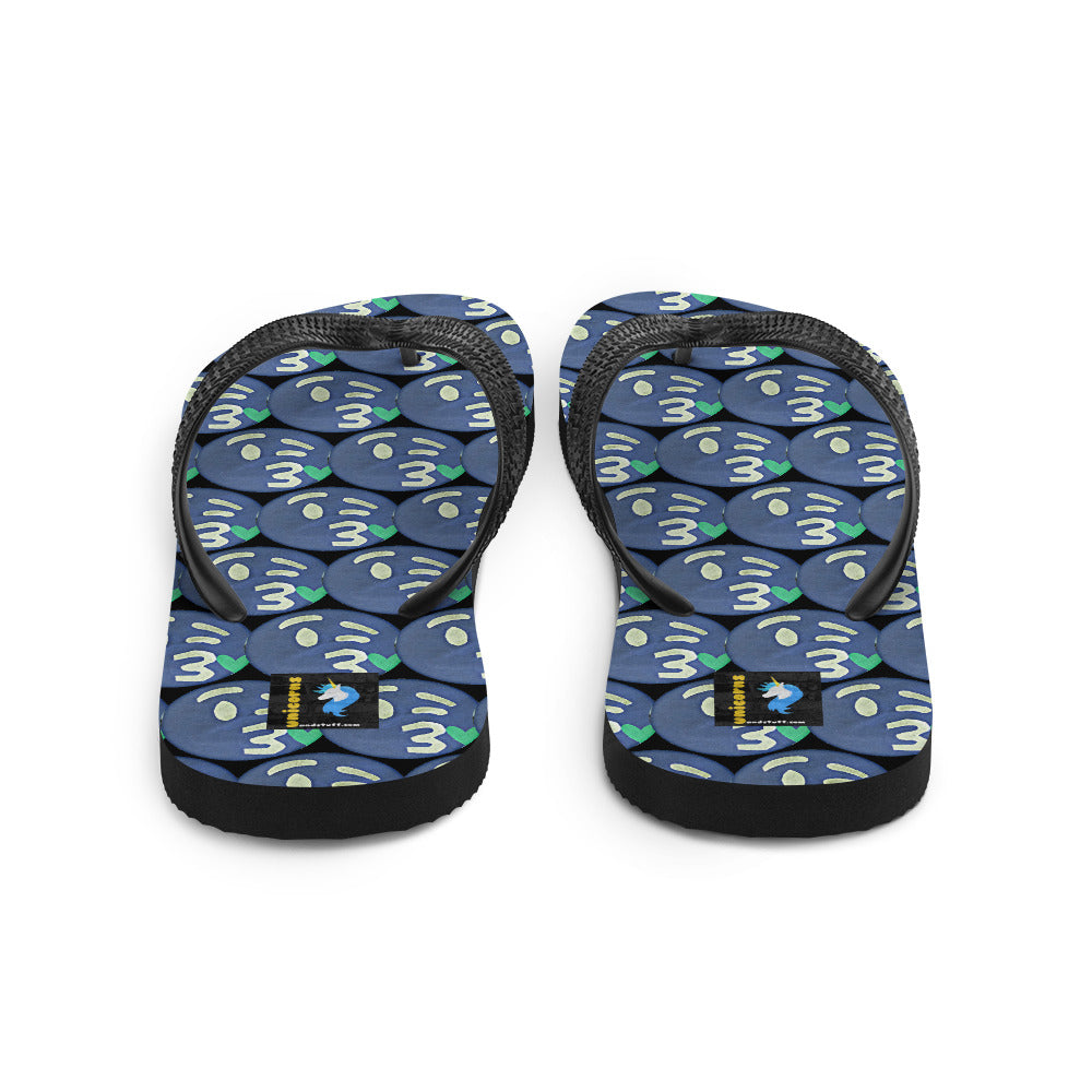 The Opposite of This Emoji Flip-Flops