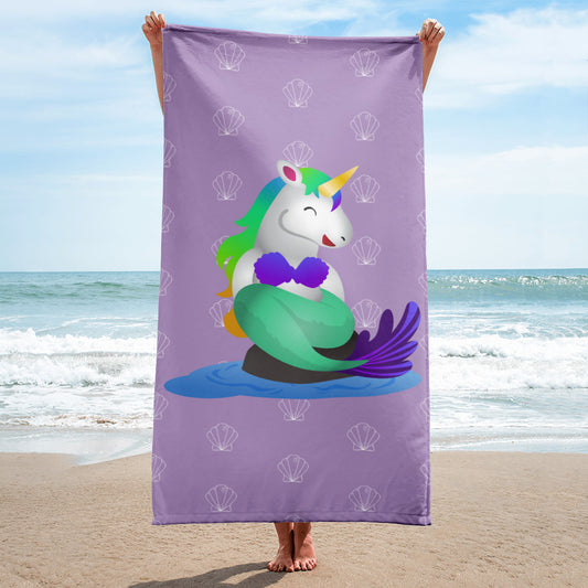 Mermaid Unicorn Towel by Sovereign