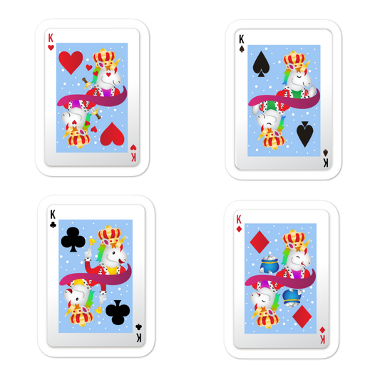 Four of a Kind Stickers by Sovereign