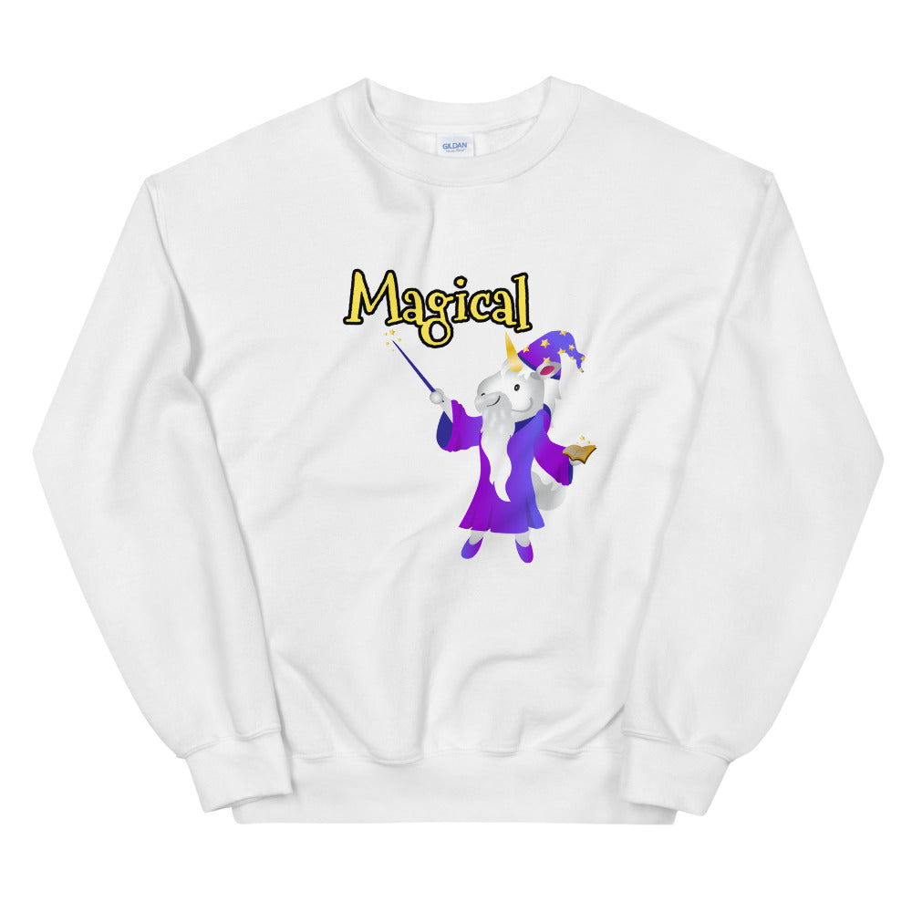 Magical Unicorn Wizard Sweat Shirt by Sovereign