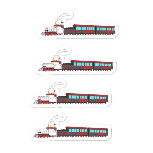 Unicorn Express Sticker Set