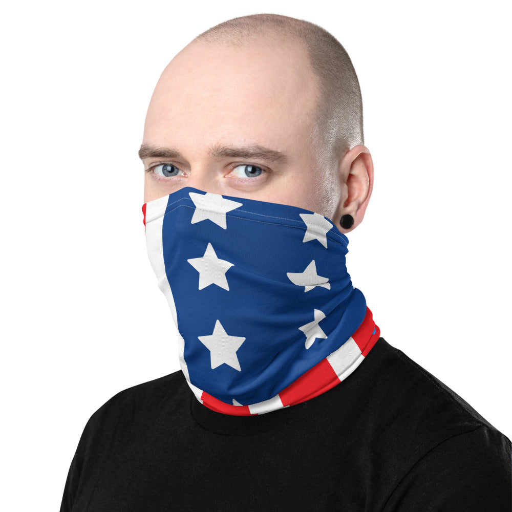 American Flag Neck Gaiter by #unicorntrends