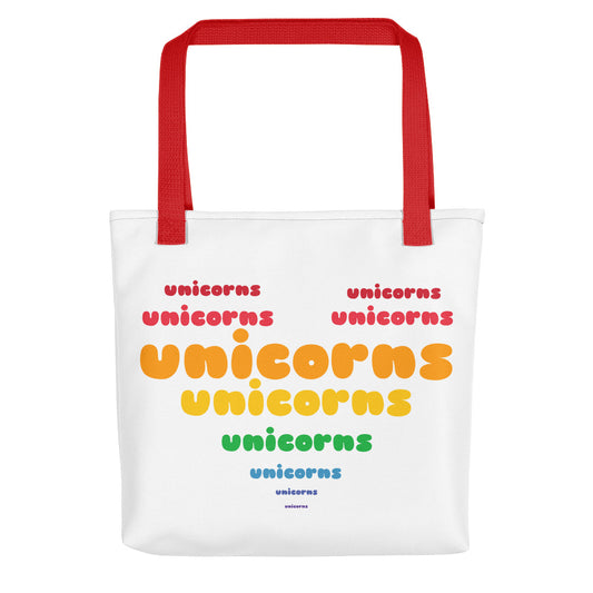 Sovereign Heart Unicorns Tote Bag