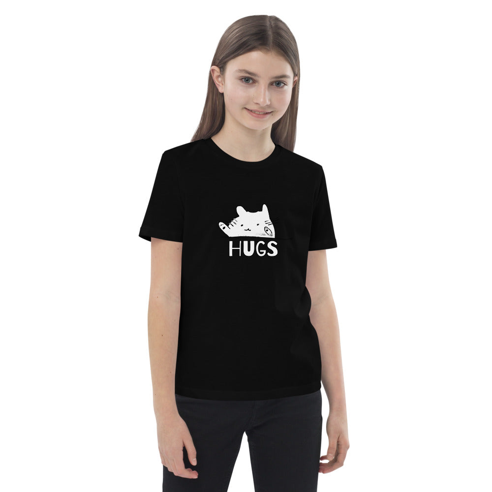 Hugs Organic Cotton Kids T-shirt by #unicorntrends