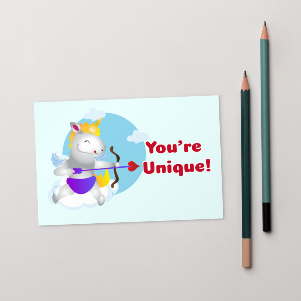You're Unique Standard Postcard by Sovereign