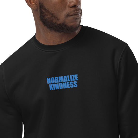Normalize Kindness Unisex Embroidered Sweatshirt