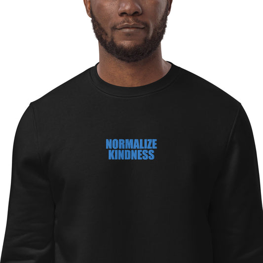 Normalize Kindness Unisex Embroidered Sweatshirt