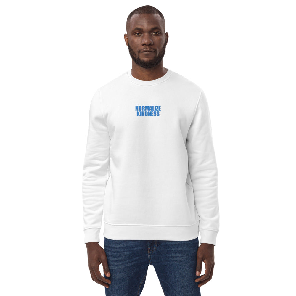 Normalize Kindness Unisex Embroidered Sweatshirt