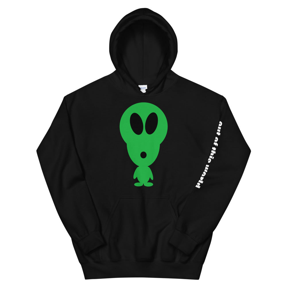Out of this World Alien Unisex Hoodie by #unicorntrends