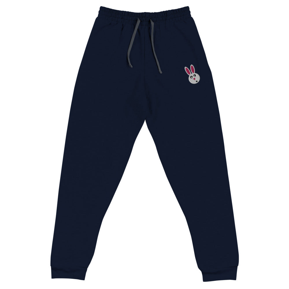Bunny Embroidered Unisex Joggers by #unicorntrends