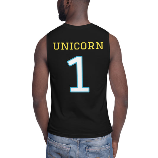 Unicorn #1 Muscle Shirt by #unicorntrends