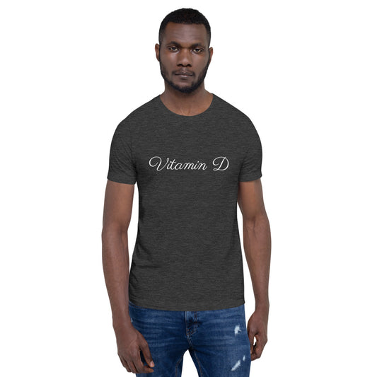 Vitamin D Short-Sleeve Unisex T-Shirt by #unicorntrends