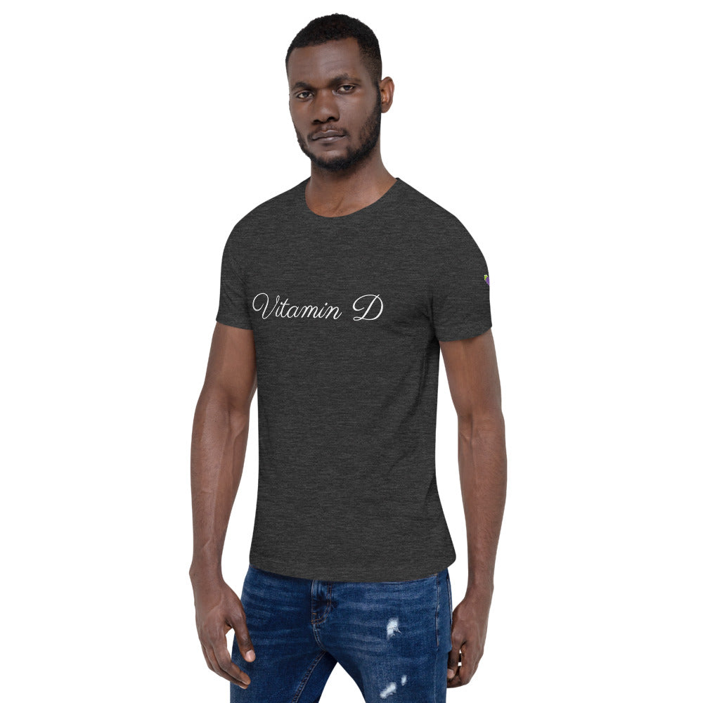 Vitamin D Short-Sleeve Unisex T-Shirt by #unicorntrends
