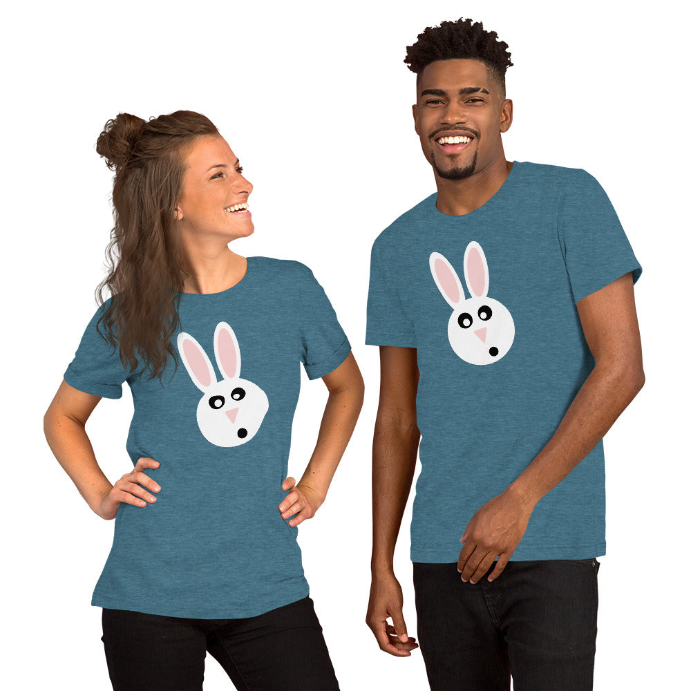 Bunny Short-Sleeve Unisex T-Shirt by #unicorntrends