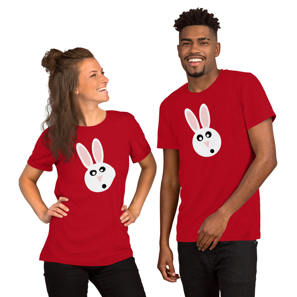 Bunny Short-Sleeve Unisex T-Shirt by #unicorntrends