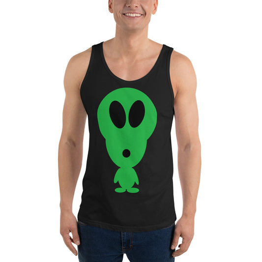 Alien Unisex Tank Top by #unicorntrends