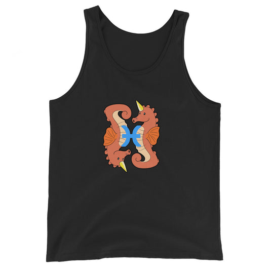 Pisces Unisex Tank Top by #unicorntrends
