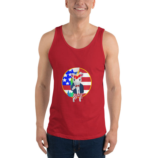 Unicorn American Pride Tank Top by Sovereign