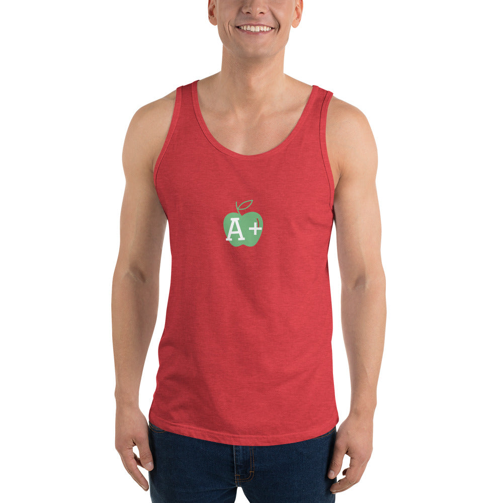 A Plus Unisex Tank Top by #unicorntrends