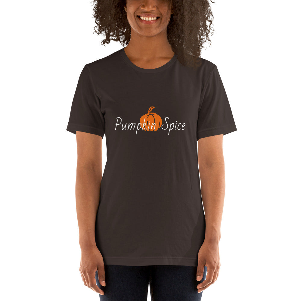 Pumpkin Spice Unisex T-shirt by #unicorntrends