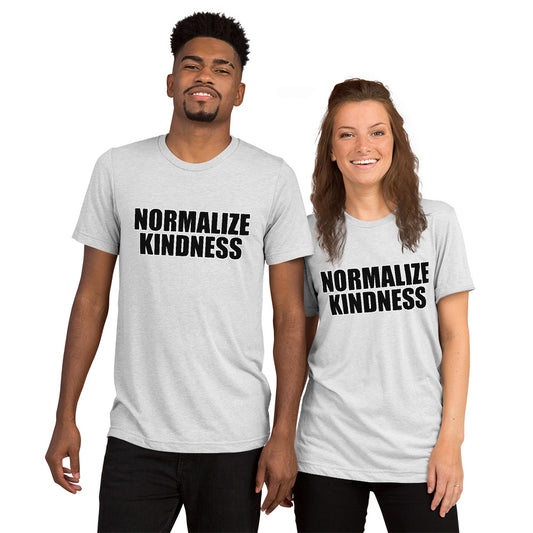 Normalize Kindness Short sleeve t-shirt by #unicorntrends