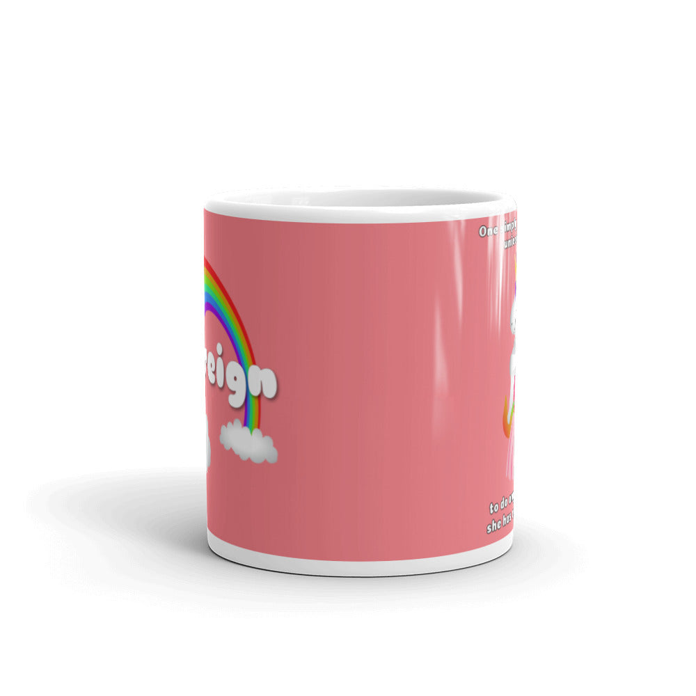 Unicorn Princess Coffee Mug by Sovereign