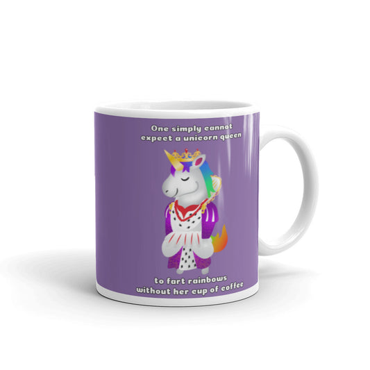 Unicorn Queen Coffee Mug by Sovereign