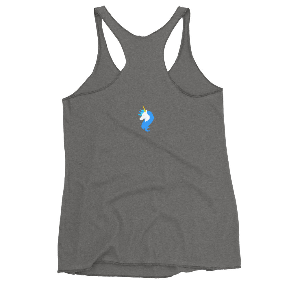 Bunny Women's Racerback Tank by #unicorntrends