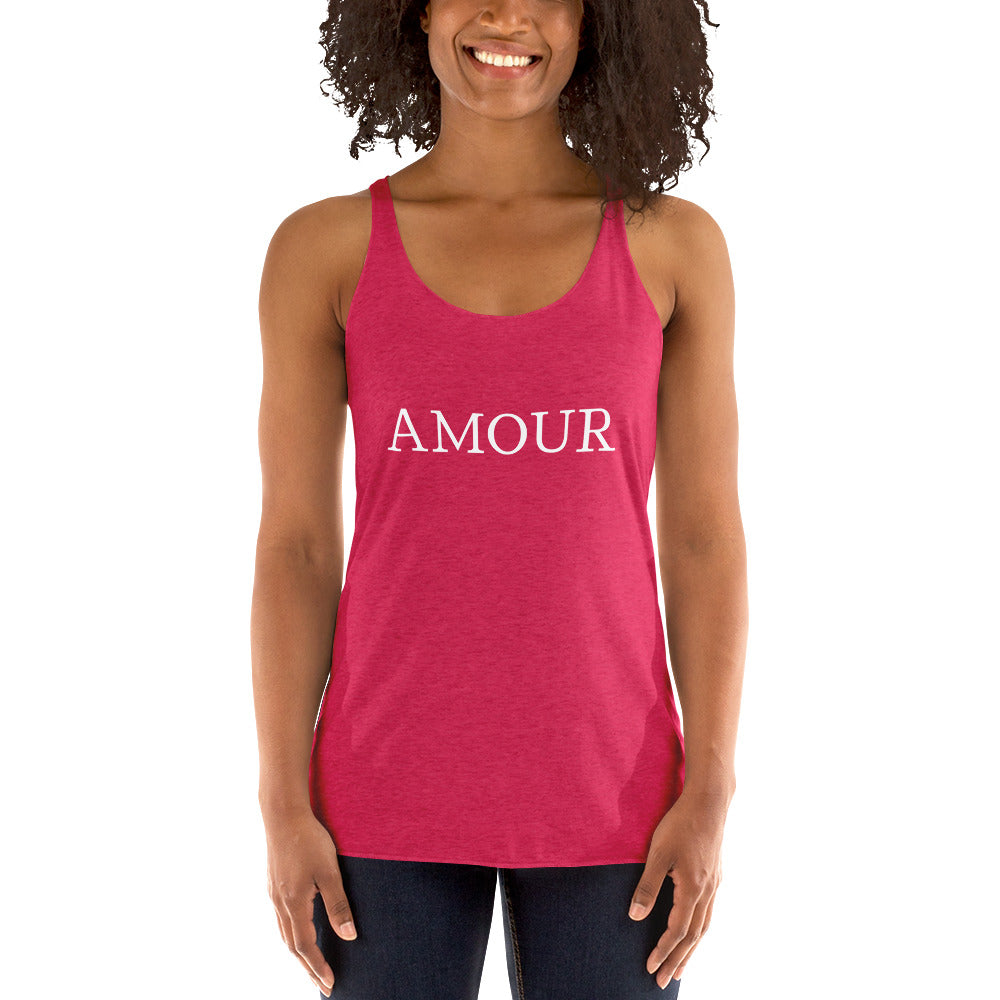 Amour Women's Racerback Tank by #unicorntrends